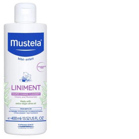 2) Mustela Liniment Diaper Change Cleanser w/ Extra Virgin Olive Oil Baby  400ml