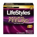 Lifestyles Natural Feeling Latex Condoms