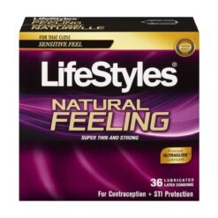 Lifestyles Natural Feeling Latex Condoms