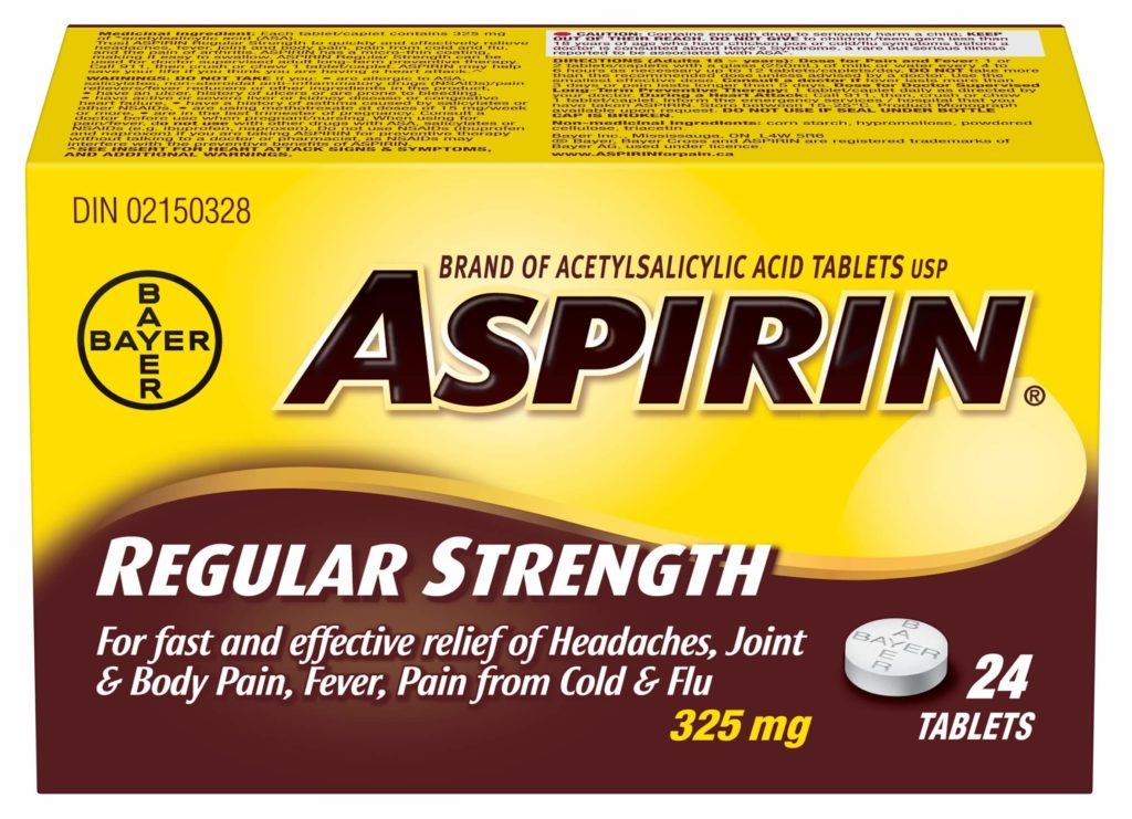 Aspirin 325mg Regular Strength Tablets Small Bottle - Pharmacy 24
