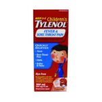 Buy Today Children’s Tylenol Fever and Sore Throat Pain Suspension Liquid