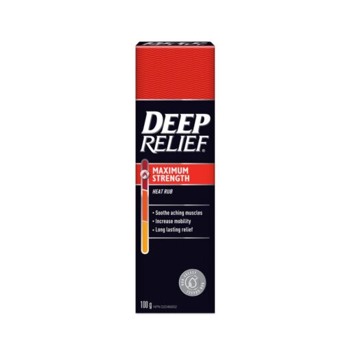 Deep relief heat rub