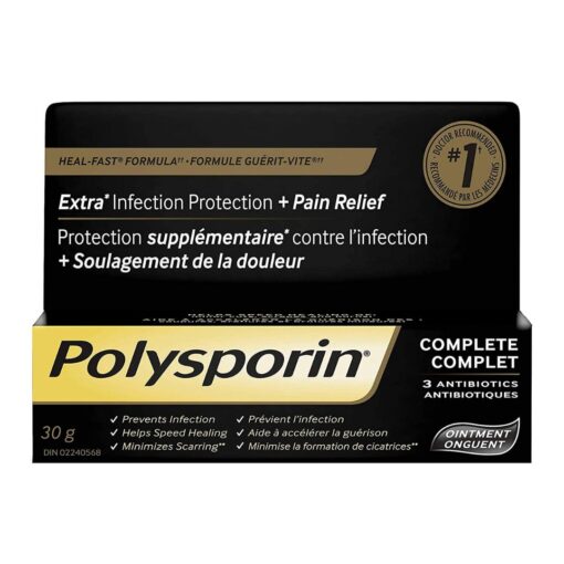 Polysporin Complete Antibiotic Ointment