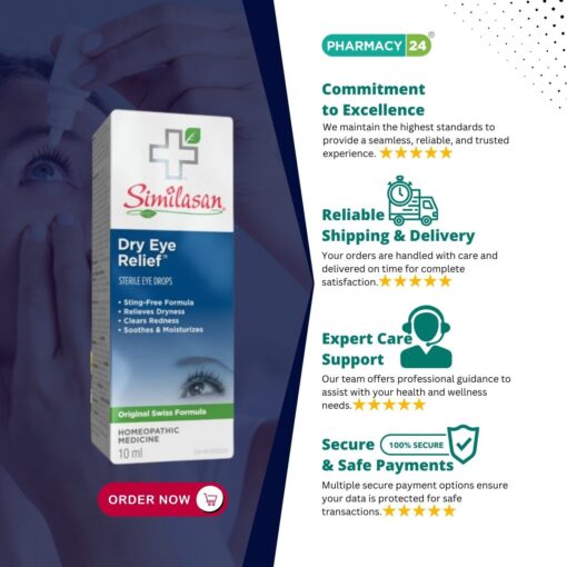 Similasan Dry Eye Relief Drops - Fast delivery