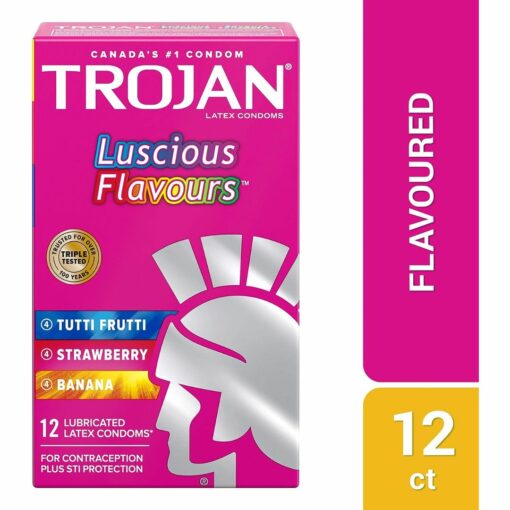 Trojan flavoured condoms