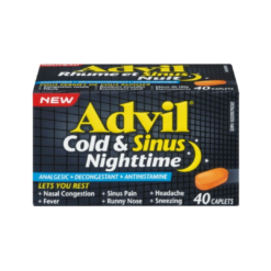 advil cold and sinus nighttime