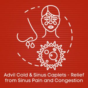 Advil Cold & Sinus Plus Caplets - Pharmacy 24