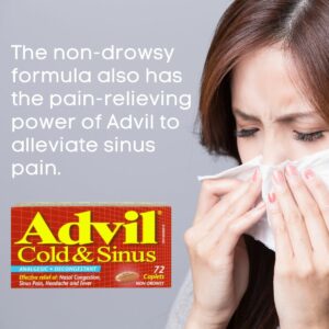 Buy Advil Cold and Sinus Caplets | Fast Relief in Canada and The USA