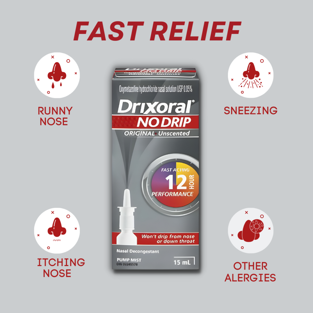 Buy Drixoral No Drip Original Nasal Decongestant Pharmacy 24