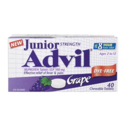 Junior Strength Advil Grape Chewables Tblets