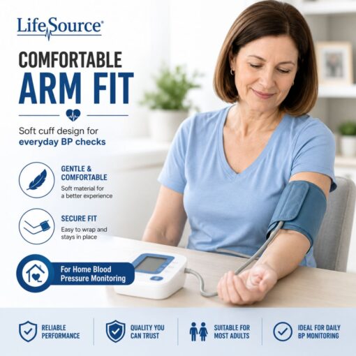 lifesource-replacement-cuff-comfortable-arm-fit