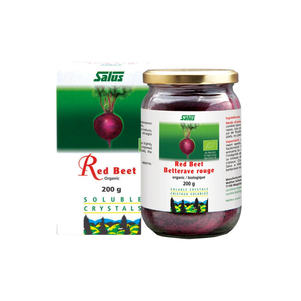 Salus Organic Red Beet Soluble Crystals 200 grams Pharmacy 24