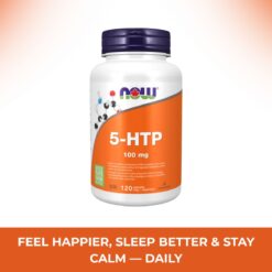 5-HTP 100 mg Chewable Tablets 120 caps. (Now Foods)