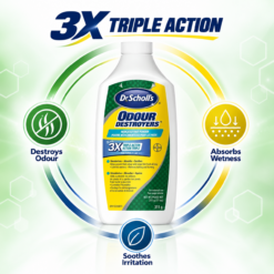 Dr. Scholl’s medicated foot powder