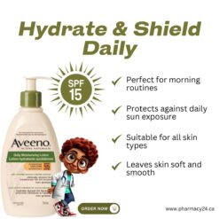 Aveeno Daily Moisturizing Body Lotion SPF 15