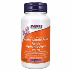 Now Alpha Lipoic Acid 600 mg Veg Capsules