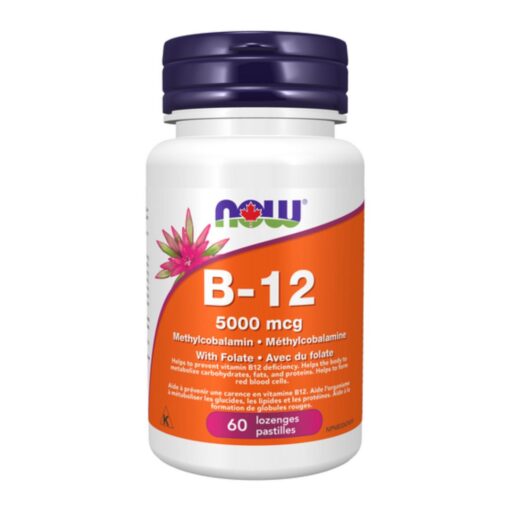 Now B-12 5,000 mcg Chewable Lozenges