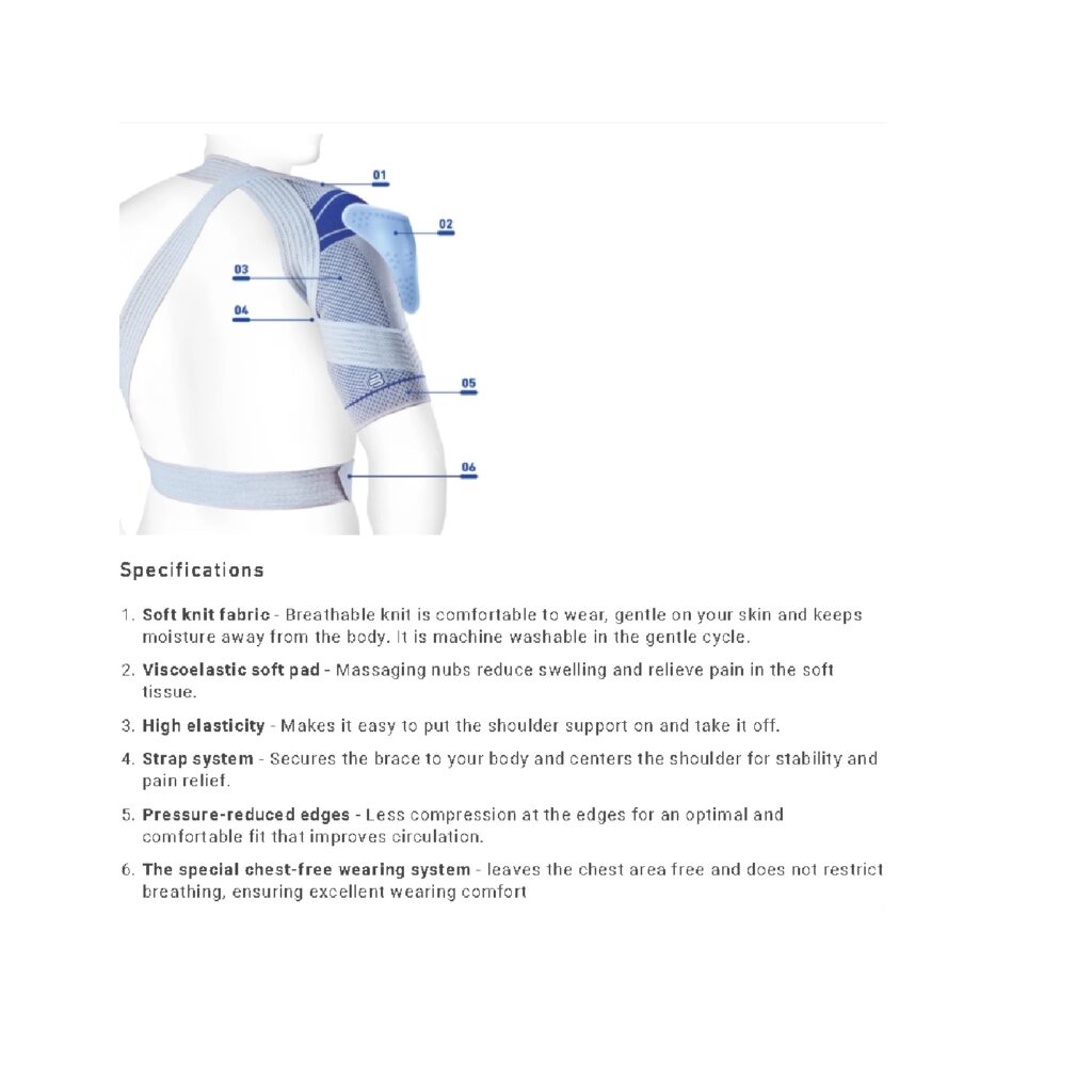 Bauerfeind OmoTrain S Shoulder Brace Pharmacy 24