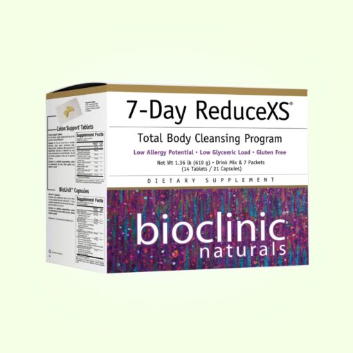 Bioclinic Naturals 7-Day ReduceXS Total Body Cleansing Program kit