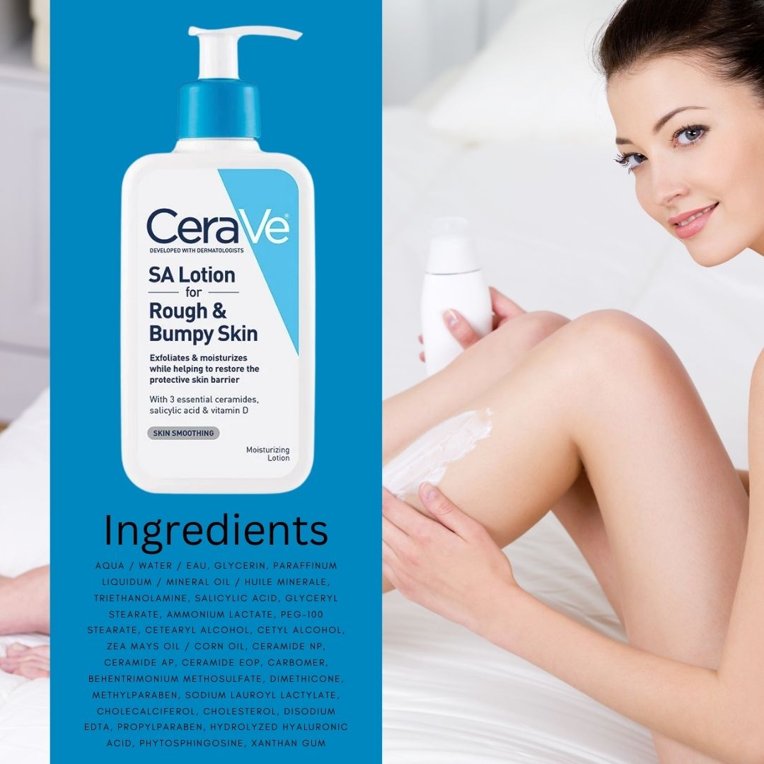 Cerave lotion rough & bumpy skin discount