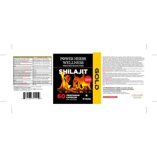 label shilajit gold