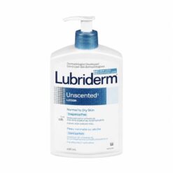 Lubriderm Unscented Body Lotion for Normal to Dry Skin, Fragrance Free