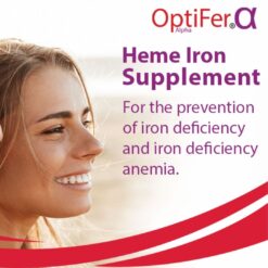 Optifer alpha heme iron supplement