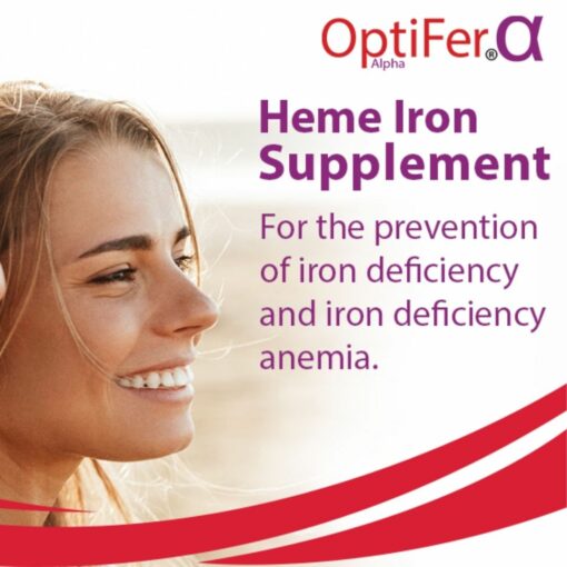 Optifer alpha heme iron supplement