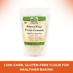 Almond Flour Super Fine 454g flour (Now Foods)