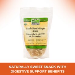 Ginger Crystallized 340g (Now Foods)