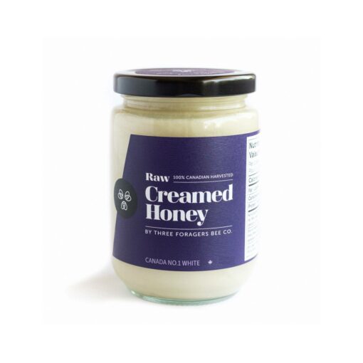 Three Foragers PURE RAW CREAMED HONEY
