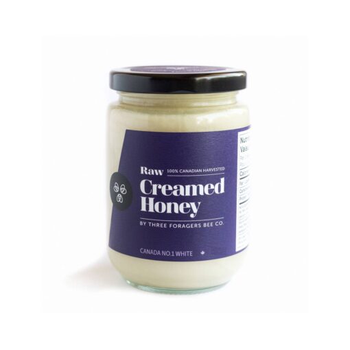 Three Foragers PURE RAW CREAMED HONEY