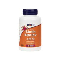 Biotin 10,000 mcg Veg Capsules Now Foods