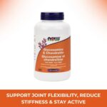 Glucosamine & Chondroitin Plus MSM Veg Capsules 180 caps. Now Foods