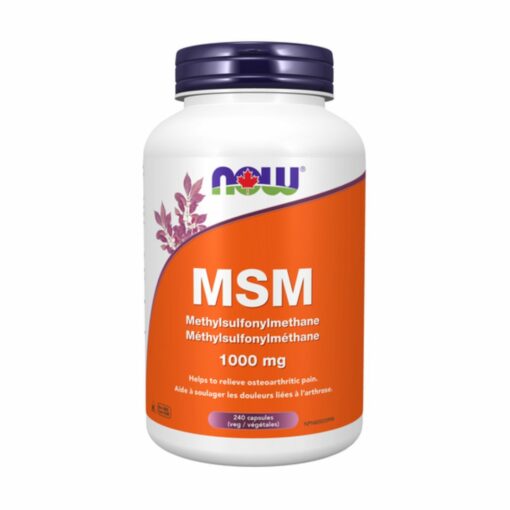 MSM 1000 mg Veg Capsules Now Foods