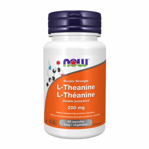 NOW FOODS L-Theanine 200 mg Veg Capsules