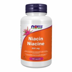 Niacin 500 mg Capsules Now foods
