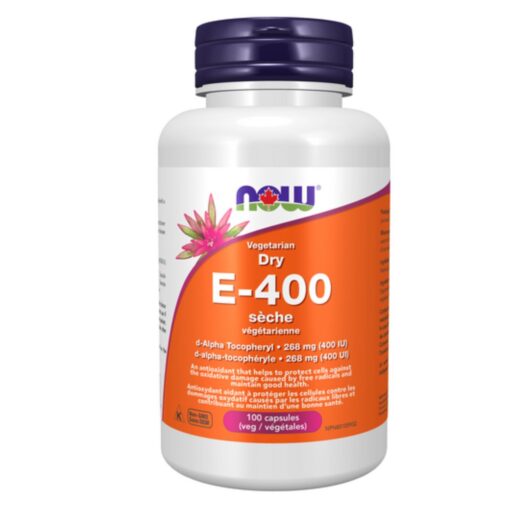 Now Food Vegetarian Dry E-400 IU Veg Capsules