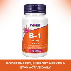 Now Foods B-1 100mg Tablets
