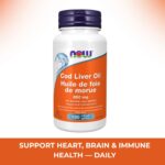 Now Foods Cod Liver Oil Softgels 100 caps.