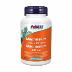 Now Foods Magnesium Citrate Tablets 200 mg