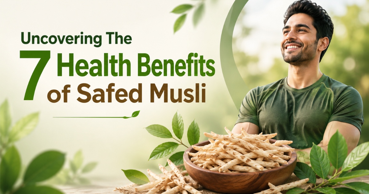 7 health benefits of Safed Musli