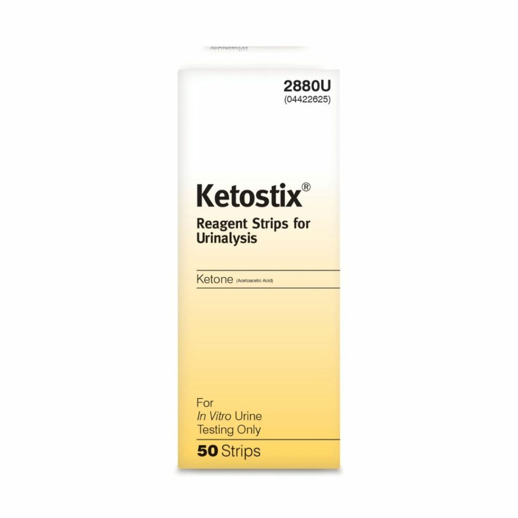 Buy Ketostix Reagent Strips for Urinalysis - Pack of 50