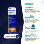 Psoriasin Shampoo Medicated 3% Salicylic Acid _ Therapeutic Color Free Shampoo 177ml - Fast Delivery