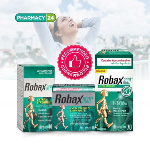Robaxacet extrea Strength recommended