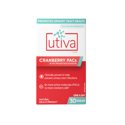 UTIVA CRANBERRY PACS CAPS 30