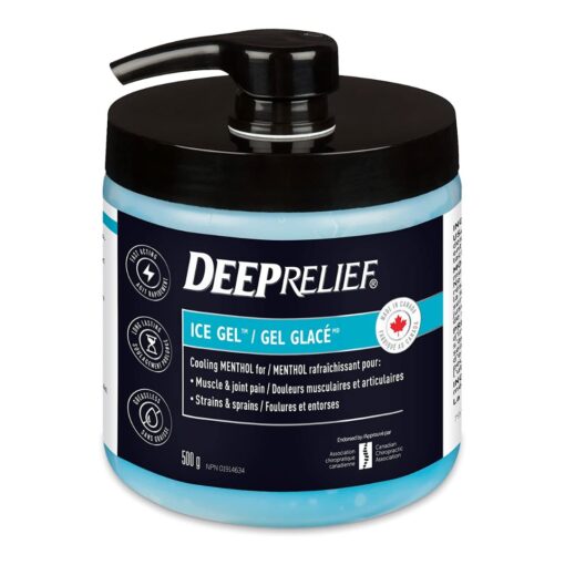 deep relief ice cold pain relief gel