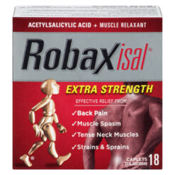 ROBAXISAL EXTRA STRENGTH 18cap