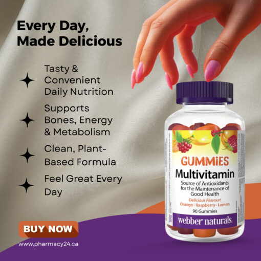 Buy Now Webber Naturals Multivitamin Gummies