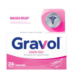 Gravol Taste Free Liquid Gel Capsules